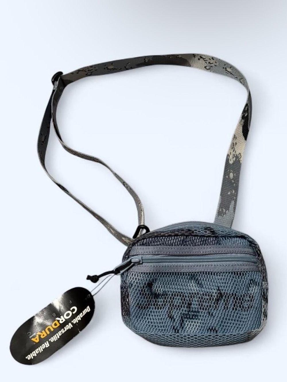 Supreme x Cordura Small Mesh Shoulder Side Bag SS20